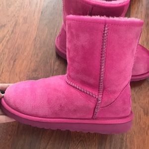 Girls Pink Ugg Boots
